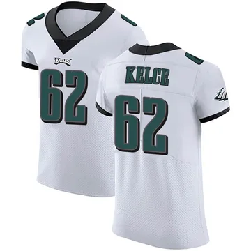 Limited Youth Jason Kelce White Road Jersey - #62 Football Philadelphia  Eagles Vapor Untouchable Size S(10-12)