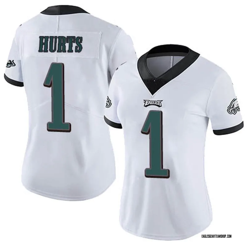 Jalen Hurts Jersey Black White Eagles Limited Vapor Untouchable Men