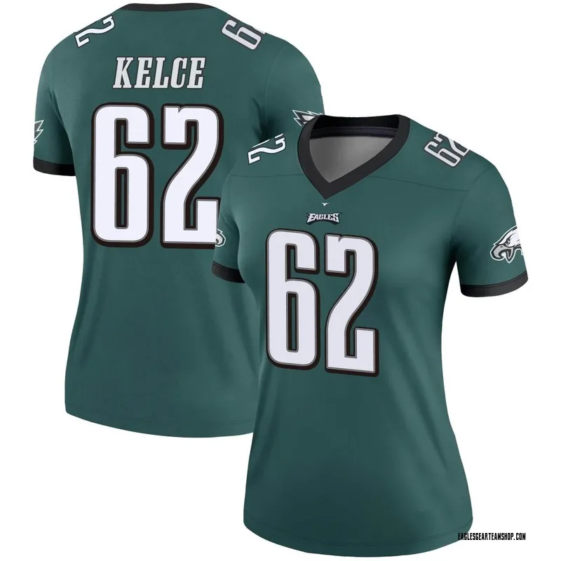 Jason Kelce Philadelphia Eagles Kelly Green Jersey - All Stitched - Nebgift