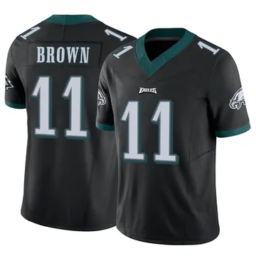 Youth Nike Philadelphia Eagles A.J. Brown Black Vapor F.U.S.E. Jersey - Limited