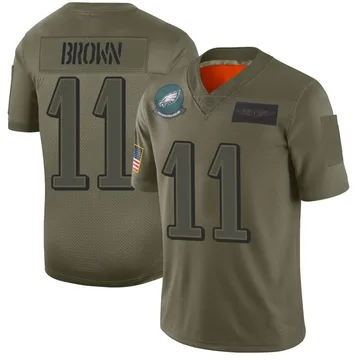 Youth Nike Philadelphia Eagles A.J. Brown Camo 2019 Salute to Service Jersey - Limited