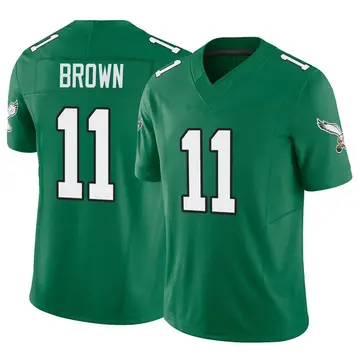 Men's Nike A.J. Brown Green Philadelphia Eagles Vapor F.U.S.E. Limited Jersey Size: Large