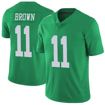 Youth Nike Philadelphia Eagles A.J. Brown Green Vapor Untouchable Jersey - Limited