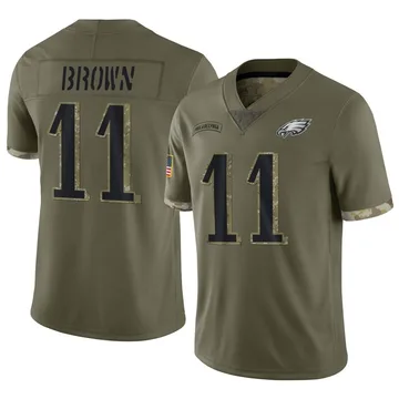 Youth Nike A.J. Brown Black Philadelphia Eagles Game Jersey