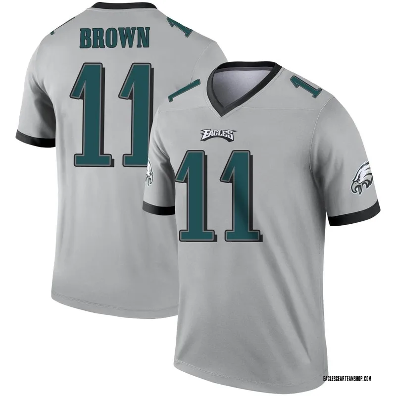 Youth Nike A.J. Brown Black Philadelphia Eagles Game Jersey