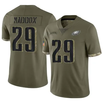 Avonte Maddox Women's Nike Black Philadelphia Eagles Alternate Custom Game Jersey