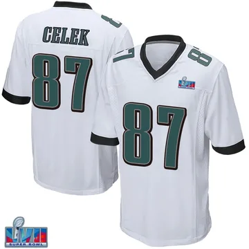 Philadelphia Eagles Brent Celek Jersey 2017 Limited Salute to Service Olive No.87