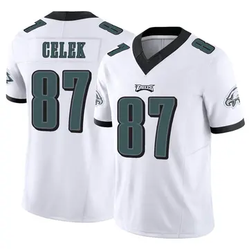 RSA Brent Celek Signed Philadelphia Green Football Jersey (Beckett)