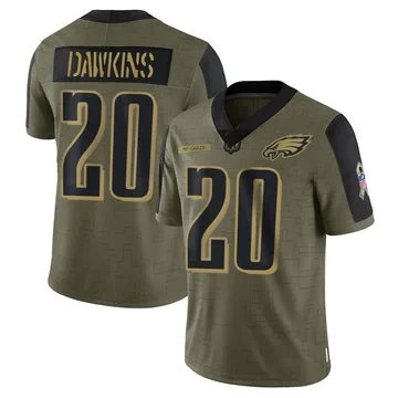 Women's Brian Dawkins 2020 Salute To Service Performance T-Shirt - Black -  Tshirtsedge