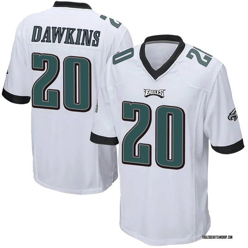 Eagles Brian Dawkins White jersey xthjersey