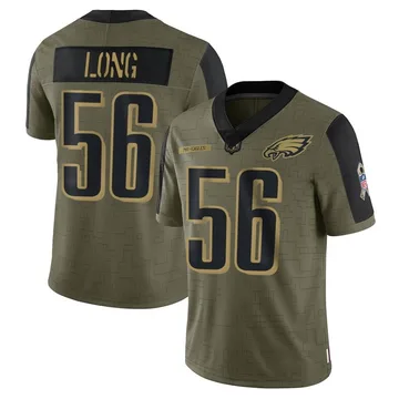 Chris Long Women's Philadelphia Eagles Nike Jersey - Legend Green