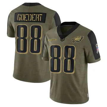 2018-22 PHILADELPHIA EAGLES GOEDERT #88 NIKE GAME JERSEY (AWAY) XL