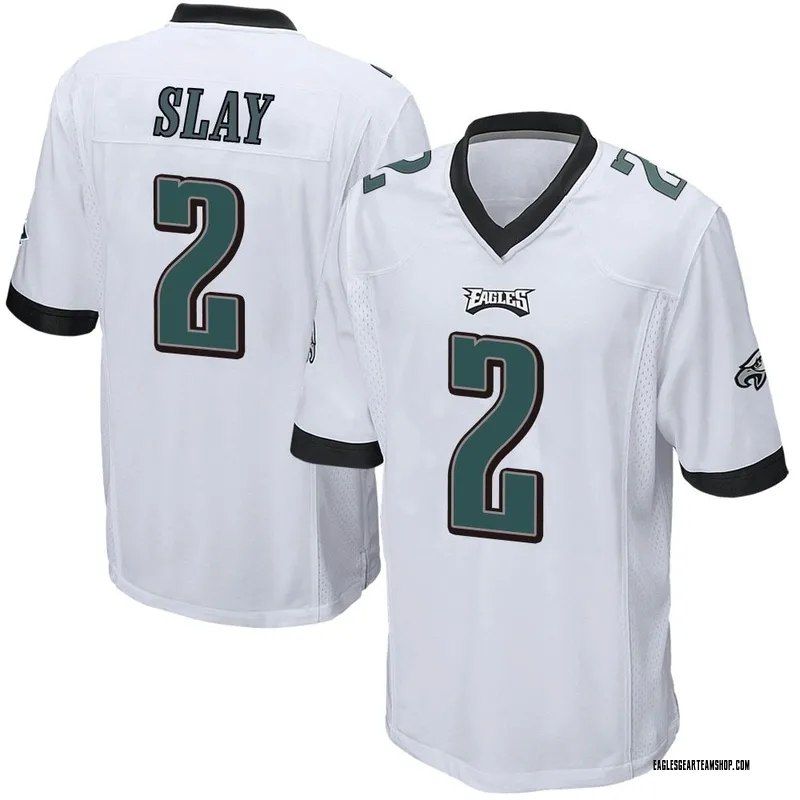 2020-23 PHILADELPHIA EAGLES SLAY JR #2 NIKE GAME JERSEY (AWAY) S