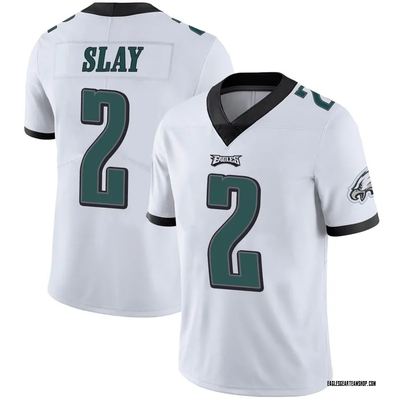 Youth Nike Philadelphia Eagles Darius Slay White Vapor Untouchable