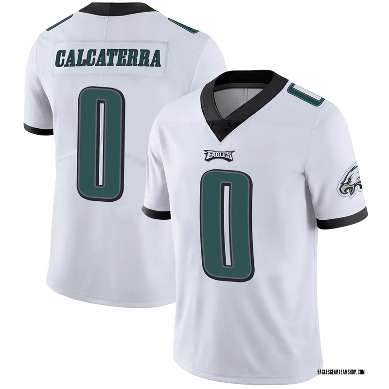 Men's Nike Philadelphia Eagles Grant Calcaterra Black Alternate Vapor  Untouchable Jersey - Limited