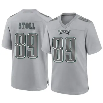 Jack Stoll Philadelphia Eagles Men's Black Name & Number Logo T-Shirt 