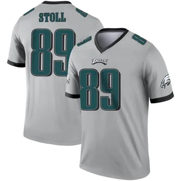 Jack Stoll 89 Philadelphia Eagles Super Bowl LVII Champions Women Game  Jersey - Black - Bluefink