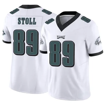 Jack Stoll Philadelphia Eagles Men's Green Backer Long Sleeve T-Shirt 