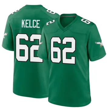 Jason Kelce Philadelphia Eagles Men's Legend Olive Salute to Service  Sideline Long Sleeve T-Shirt