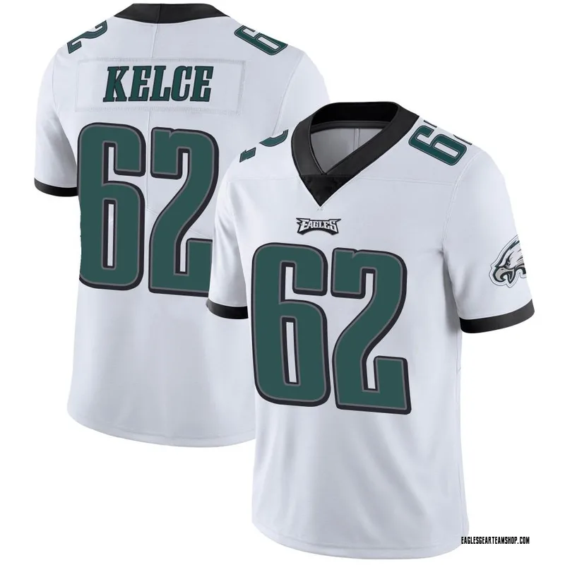 Youth Nike Jason Kelce Green Philadelphia Eagles Team Color Game Jersey