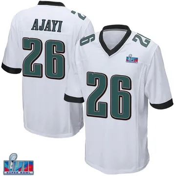 Nike Josh Sweat Midnight Green Philadelphia Eagles Super Bowl Lvii Patch  Game Jersey for Men