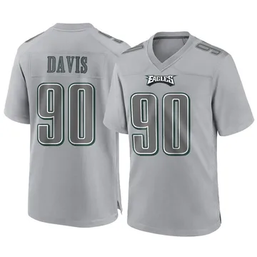 Jordan Davis 90 Philadelphia Eagles Super Bowl LVII Game Jersey - Women  Gray - Bluefink