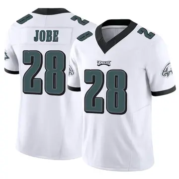 Josh Jobe Philadelphia Eagles Women's Black Name & Number Logo Slim Fit T- Shirt 