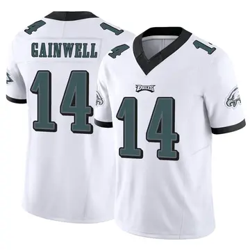 Philadelphia Eagles #14 Kenneth Gainwell White Vapor Untouchable Limited Stitched  Jersey