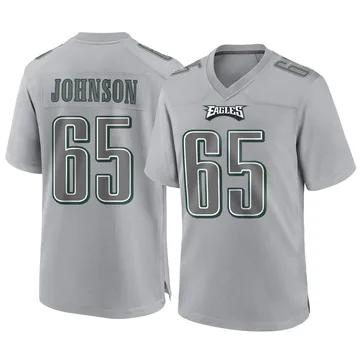 Limited Women's Lane Johnson White Road Jersey - #65 Football Philadelphia  Eagles 100th Season Vapor Untouchable Size S