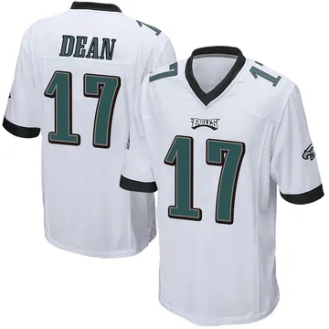 Nakobe Dean Men's Philadelphia Eagles Nike Silver Inverted Super