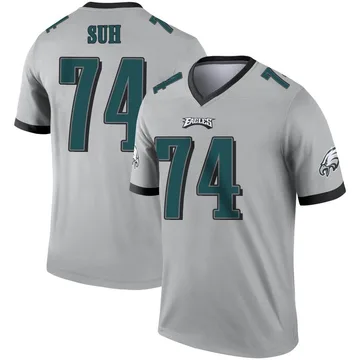 Ndamukong Suh White Jersey, 74 Eagles Jersey for Man, NFL Uniform -  Karitavir Eagles Jersey store