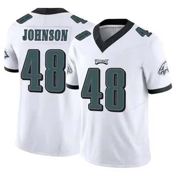 Patrick Johnson 48 Philadelphia Eagles Super Bowl LVII Game Player Men  Jersey - Green - Bluefink