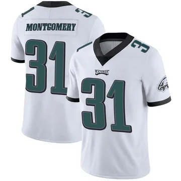 Wilbert Montgomery Philadelphia Eagles Men's Legend Olive Salute to Service  Sideline Long Sleeve T-Shirt